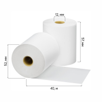 Чековая лента 57*40 мм
