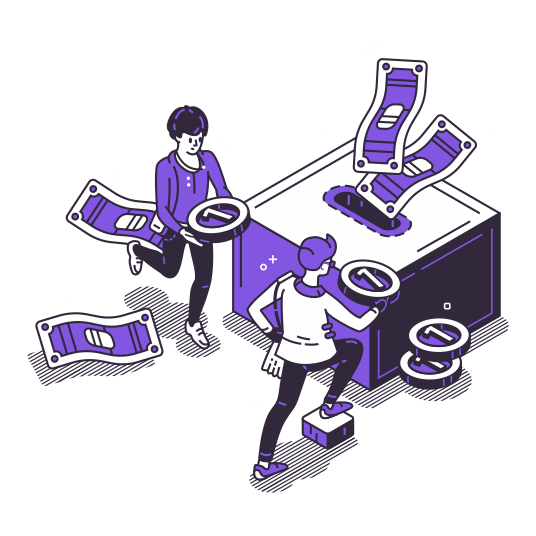 Внесение и выемка денежных средств в 1С Розница 2.3